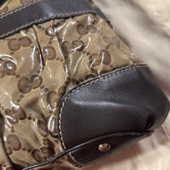 Gucci Hobo Coated Canvas w/COA - Picture 14 of 16